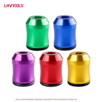 LHV LJ-41 Pemegang Mata Bor Magnetik Aluminium Kekerasan Tinggi 1/4 Inci Magnetizer Obeng Bor Set Multi-Warna