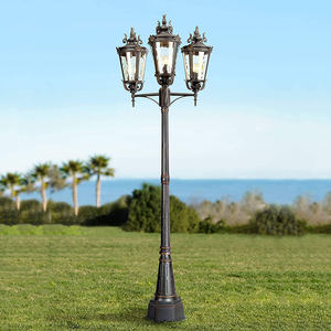 Fabriqué en chine, <span class=keywords><strong>Marseille</strong></span>, lampe de rue décorative extérieure traditionnelle en fonte antique, lampadaire de jardin à LED - Product Image 5