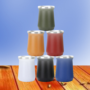 New Design Stainless Steel Double Wall Vacuum Insulated Powder Coating Thermal <b>Coffee</b> Tea Wine Tumbler - Product Image 3