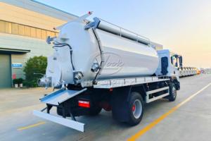 Custom DFAC sewage <b>suction</b> truck for Scania: custom paint,oil-circulating vacuum <b>pump</b> with extra secondary anti-overflow valve. - Product Image 3