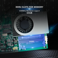 Nouvelle carte mère ITX HISWISER Intel Core I5-1235U avec prise en charge du SSD M.2 NVMe, 2xDDR4 jusqu'à 64 Go de RAM
