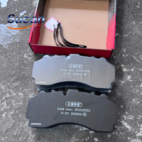 Plaquettes de frein à disque SUCAN de haute qualité pour camions européens, disque de frein à disque WV29331, adaptées aux accessoires du système de freinage des camions Scania.