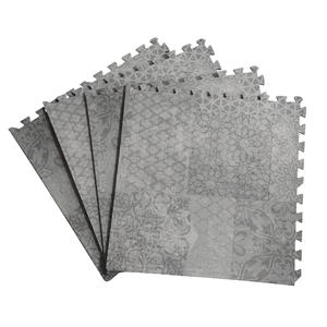 Alfombrillas de espuma de madera con estampado de suelo de <span class=keywords><strong>Eva</strong></span> marmoleado, alfombras de rompecabezas suaves, alfombrillas personalizadas de Tatami para interiores para Excecises - Product Image 4