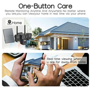 QL32 Outdoor 9MP Ultra HD 3 Lens Solar Security <b>Camera</b> 4G WiFi <b>PTZ</b> <b>Camera</b> Humanoid Detection Two-way Audio <b>CCTV</b> <b>Camera</b> - Product Image 2