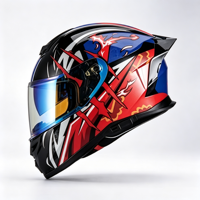 Fournisseur B2B, casque de moto intégral ECE 22.06 en ABS, taille XL, nouveau prix d'usine, vente en gros, distributeurs mondiaux