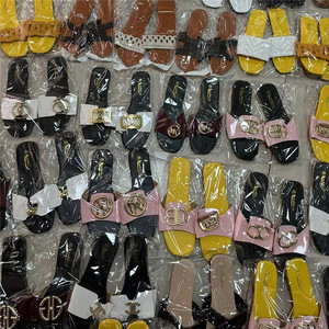 Sandali piatti da <span class=keywords><strong>donna</strong></span>, ultimi modelli estivi, traspiranti, adatti anche per autunno e inverno, disponibili in magazzino. - Product Image 1