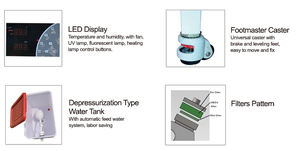 ระบบให้น้ำอัตโนมัติสำหรับไก่ BCI-I, ถังน้ำดื่มปรับระดับความสูงได้ วัสดุสแตนเลส 304 สำหรับห้องปฏิบัติการ - Product Image 4