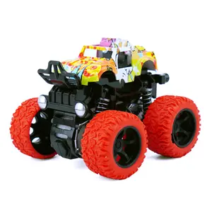 Petit jouet de Friction inertielle colorée de chine, véhicule pour enfants en bas âge, modèle de Simulation Anti-éclatement, jeux d'extérieur, voiture pour enfants
