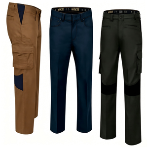 Pantalon pour homme personnalisable, coupe confortable, OEM, pantalon de randonnée pour homme, léger, en nylon extensible, pantalon de travail cargo pour homme avec poches - Product Image 1
