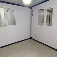 Maison conteneur moderne extensible, panneaux sandwich, conception en kit, ignifuge, étanche, pour bureaux, logements, usage résidentiel