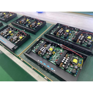 Đa Chức Năng Hai Kênh Khuếch Đại Công Suất Cao 1 U Hệ Thống Âm Thanh Khuếch Đại 2*600Watt DJ Disco Hiệu Suất Sân Khấu Cho Bán Sỉ - Product Image 5