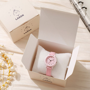 Women's leather <b>watch</b> strap, simple and elegant color <b>watch</b> - Product Image 5