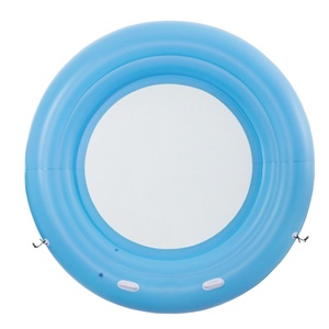 <span class=keywords><strong>Coussin</strong></span> d'eau gonflable bleu pour plusieurs personnes pour bronzer divertissement sain et relaxant - Product Image 2