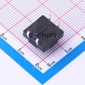 K2-1841DP-I4SW-02 Tactile Switch Through hole Component (THT)-4P,12x12mm Switch 2.5N Through Hole 12mm 12mm - Product Image 2