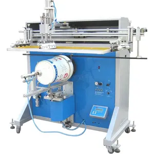 Water Gallon Screen Printing Machine Big Bucket Pail Silk Sreen Printer Semi Automatic Manual Print Equipment Tool