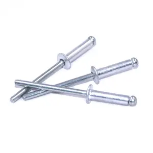 Blind Rivets In Aluminum Open End Blind Rivets For Automotive Industry And Furniture Items