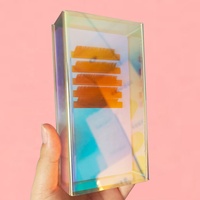 Organisateur de cils en acrylique, palette à cils en acrylique, support pour cils, boîte DIY pour extensions de cils, tuiles en acrylique, palettes pour cils en vison