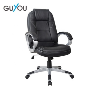 <span class=keywords><strong>Amazon</strong></span> popular PU office chair height adjustable PU office gaming chair high back office chair swivel - Product Image 1