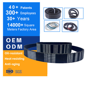 Black Rubber <strong>Belt</strong> Timing <strong>Belt</strong> HTD 8M-1000 Power Transmission Timing <strong>Belts</strong> for Industry - Product Image 2