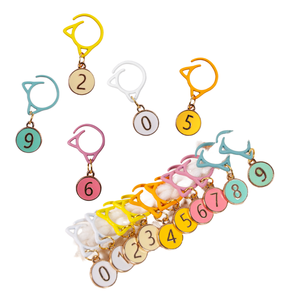 Marcadores <span class=keywords><strong>de</strong></span> Punto Metálicos Multicolores Simples, Disponibles en Stock, para Tejer, <span class=keywords><strong>Crochet</strong></span>, Costura, Contador <span class=keywords><strong>de</strong></span> Puntos, Accesorios para Manualidades - Product Image 1