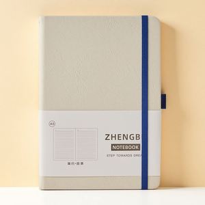 Cuaderno Personalizable de Tapa Dura A5 en Cuero PU, 96 Hojas, OEM, ODM, Marca en Stock, Muestra Gratuita, Encuadernación con Correa Elástica Personalizada - Product Image 3