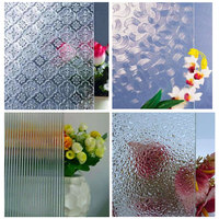 Verre Trempé à Motifs Vintage Effet Pluie de Diamants pour Portes et Cloisons – Taille Personnalisée – Vente en Gros Usine