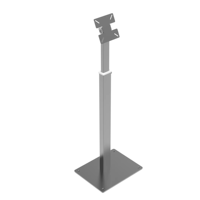 Support au sol personnalisé à hauteur réglable Support pour écran tactile avec montage VESA Présentoir de sécurité pour tablette compatible vesa