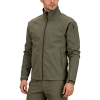 Veste coupe-vent softshell personnalisée pour homme, en polaire, tactique, pour le sport de plein air, la randonnée, la chasse, en toile imperméable, style bomber