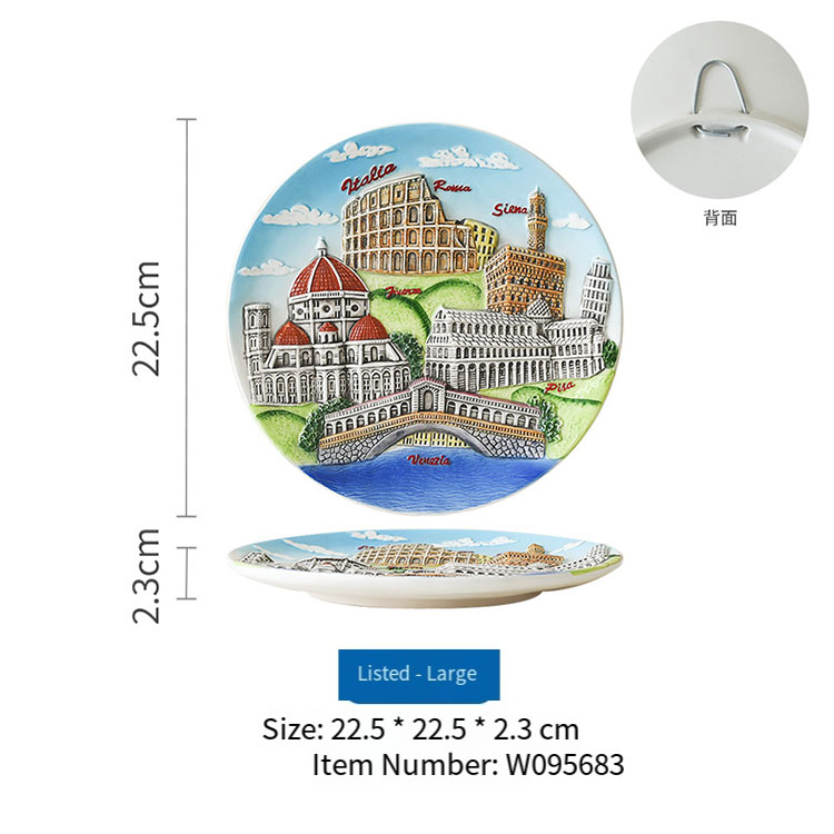 Blu-22,5*22,5*2,3 cm