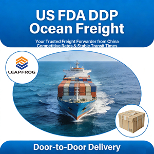 Expédition maritime LCL porte-à-porte stable de Chine vers les États-Unis pour bâtonnets de snacks épicés, gelées, bubble tea et fruits secs - Product Image 1