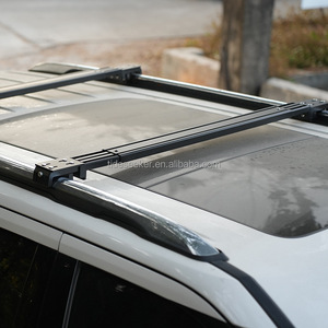 Barres transversales de <span class=keywords><strong>toit</strong></span> de voiture en alliage d'aluminium universelles pour les véhicules avec porte-<span class=keywords><strong>bagages</strong></span> séparé, barres longitudinales <span class=keywords><strong>sur</strong></span> <span class=keywords><strong>le</strong></span> <span class=keywords><strong>toit</strong></span> - Product Image 3
