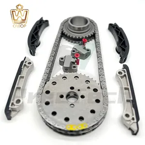Complete Timing Chain Kit 11pcs Auto Engine Part For Toyota 1VD Land Cruizer 200 Timing System Repair