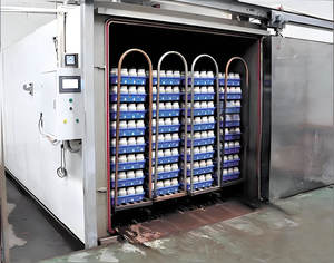 جهاز تعقيم أوتوكلاف للمواد الحيوية بباب مزدوج سعة 10 متر مكعب لمزارع الفطر - Product Image 2