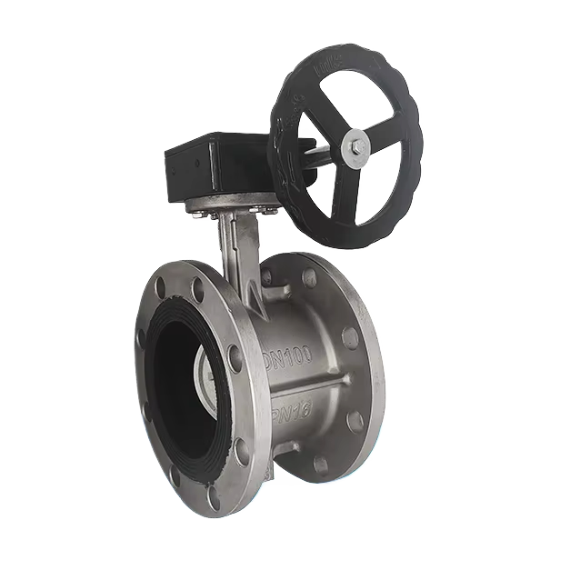 Precision SS304 Wafer Type Butterfly Valve