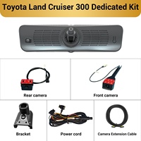 Caméra de recul numérique 2K Sinjet pour Toyota Land Cruiser 300 avec WiFi, type séparé, écran 9,2 pouces H10 Pro Mirror DashCam