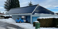 Tuiles solaires photovoltaïques 60W BC à succès, 670*400mm, haute efficacité, système de panneaux solaires 16V pour usage domestique, type demi-cellule HBC IBC