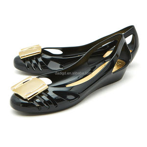 รองเท้าบัลเล่ต์เบอร์มิวดาสำหรับผู้หญิง, ขนาด34-41รองเท้าส้นตึกเจลลี่ - Product Image 2