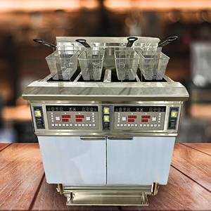 Precio especial Food Truck Descuento <span class=keywords><strong>Bonanza</strong></span> Water 4-Tank Freidora de aceite profundo para restaurante - Product Image 1