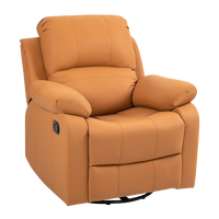 Vente en gros d'usine Chaise pivotante manuelle pour home cinéma Chaise longue simple Chaise de canapé inclinable