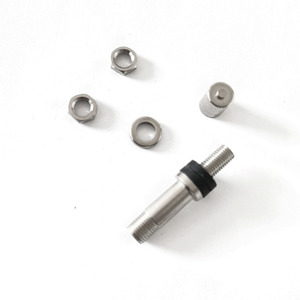 Motor döngüsü lastik supap gövdesi motor vana adaptörü küçük oda 48mm lastik vana adaptörü - Product Image 5