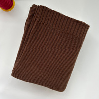 Couverture pour bébé en coton doux 100% avec logo personnalisé pour nouveau-nés, couverture en coton tricoté pour bébé en gros, couverture de canapé en gros