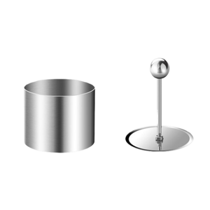 Moule à gâteau circulaire en acier inoxydable, petit cercle de <span class=keywords><strong>mousse</strong></span> Moule à riz et légumes Moule à plat froid Moule à tiramisu en forme de coeur - Product Image 1