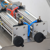Vente flash Machine de remplissage de liquide semi-automatique haute précision en acier inoxydable 304 pour boissons et huile avec 1 an de garantie