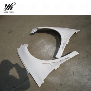 Parafango Anteriore in FRP con Prese d'Aria, Coppia Sinistra e <span class=keywords><strong>Destra</strong></span> per Volkswagen VW Scirocco R Cup Racing, Parti Carrozzeria 2008-2017, Kit Accessori - Product Image 1