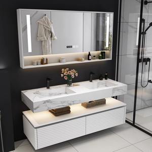 Vente en gros Nouveauté 2023 Meubles-lavabos modernes pour salle de bain et hôtel - Product Image 3