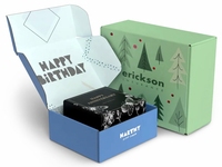 Carton d'emballage en or Boîte-cadeau d'impression de logo personnalisé Carton ondulé à 3 couches