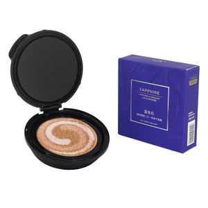 Vente en gros de saphir de marque privée YZS 12g avec <span class=keywords><strong>miroir</strong></span> pour modifier le <span class=keywords><strong>contour</strong></span> correcteur soins de la peau du visage crème à coussin d'air 3 en 1 - Product Image 5