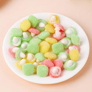 Bonbons gélifiés en vrac, saveurs de fruits assorties, acidulés et sucrés, en forme de champignon, confiseries chinoises, vente en gros - Product Image 6
