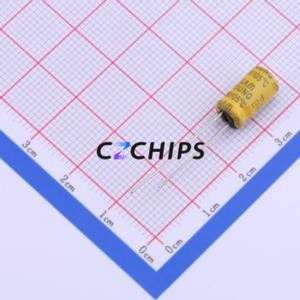 Condensador Electrolítico de Aluminio de Orificio Pasante NXH63V47M6.3*11 LO, Orificio Pasante, D6.3xL11mm 47uF 20% 63V 378mA-100kHz - Product Image 2