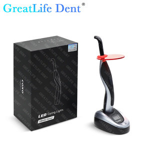 Lámpara de Curado Dental LED Inalámbrica Greatlife <span class=keywords><strong>Dent</strong></span>, con Guía de Fibra Óptica y Cabezal Metálico Resistente para Curado de Resina Dental - Product Image 3